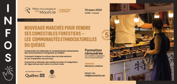 Formation - Nouveaux marchés pour vendre ses comestibles forestiers - les communautés ethnoculturelles du Québec